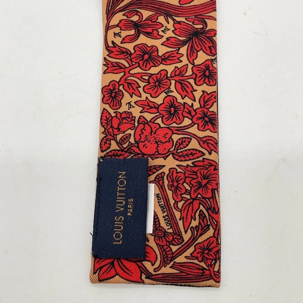 Louis Vuitton twilly neck scarf purse charm - Picture 7 of 13